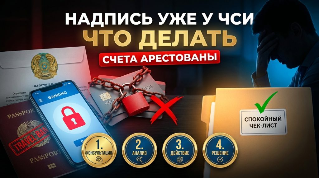 Исполнительная надпись у ЧСИ РК, счета арестованы
